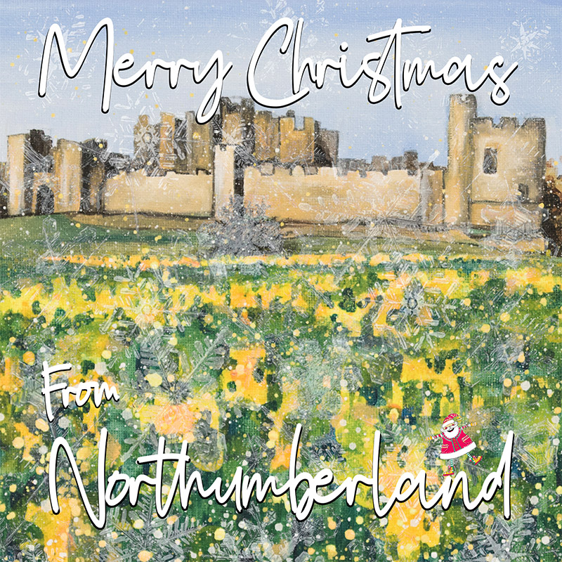 Alnwick Castle Christmas Card